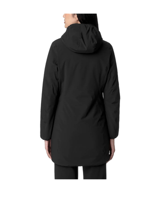 GIACCA DONNA DENISE ST WARM DOUBLE - NERO/BLU K6128UW A3C K-WAY 