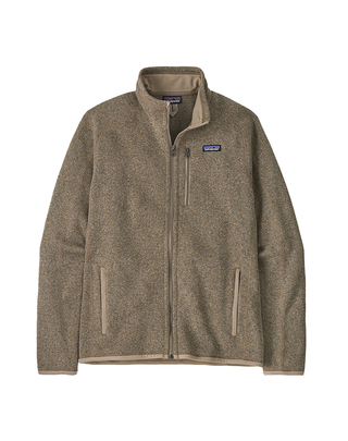 GIACCA IN PILE UOMO "BETTER SWEATER" - MARRONE CHIARO MELANGE 25528 SBDY PATAGONIA 