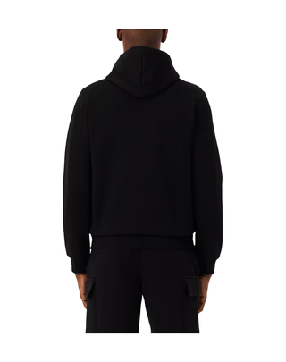 FELPA INVERNALE UOMO FULL ZIP  CON CAPPUCCIO - NERO SH9626 031 LACOSTE 