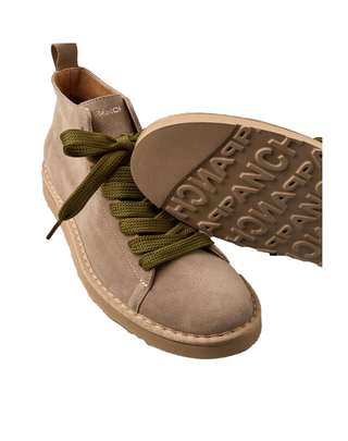 POLACCHINO UOMO IN CAMOSCIO FODERATO IN MICROFIBRA NOCE P001M025 2182 PANCHIC 