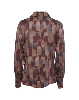 CAMICIA DONNA IN VISCOSA FANTASIA C225VS MA645 MANILA GRACE 