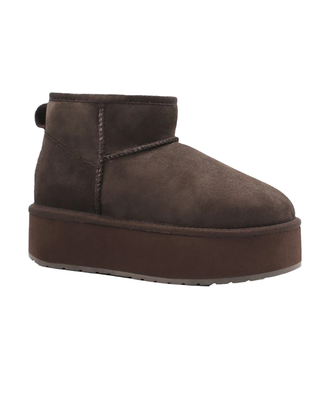 STIVALETTO DONNA STINGER MICRO FLATFORM - CIOCCOLATA W13082 CHOC EMU 