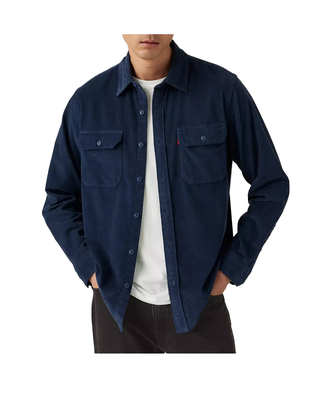 CAMICIA IN VELLUTO A COSTE " JACKSON " - BLU 19573 0276 LEVI'S 