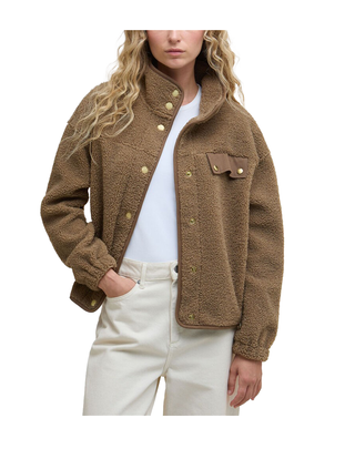 GIACCA DONNA "MABEL" TEDDY - BEIGE LOL0646 BE31 BARBOUR 